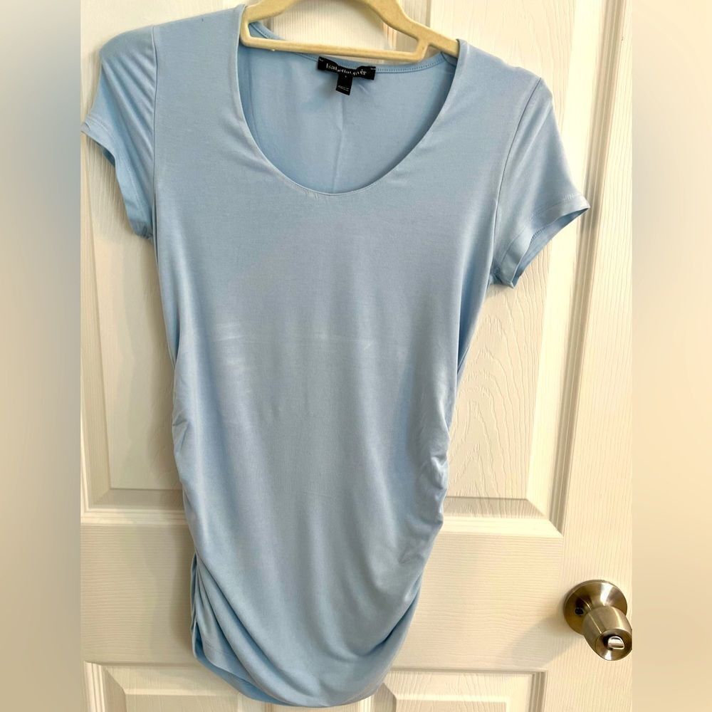 ISABELLA OLIVER BABY BLUE TOP - SMALL